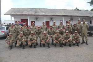 Momentos antes da formatura: 23 novos soldados estarão a serviço na regional do Alto Acre - Foto: Alexandre Lima
