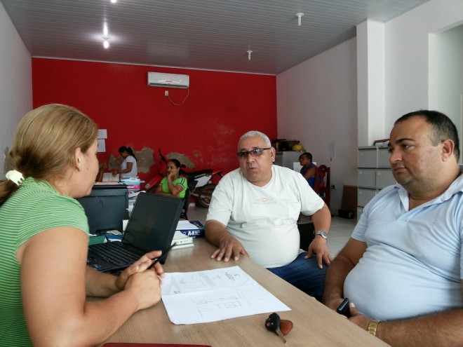 A reunião contou também, com a presença do Agente de Desenvolvimento da Prefeitura de Brasiléia, Aparecido Saturnilho - Foto: Alexandre Lima