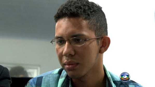 Caio Silva de Souza foi preso na Bahia (Reprodução/TV)