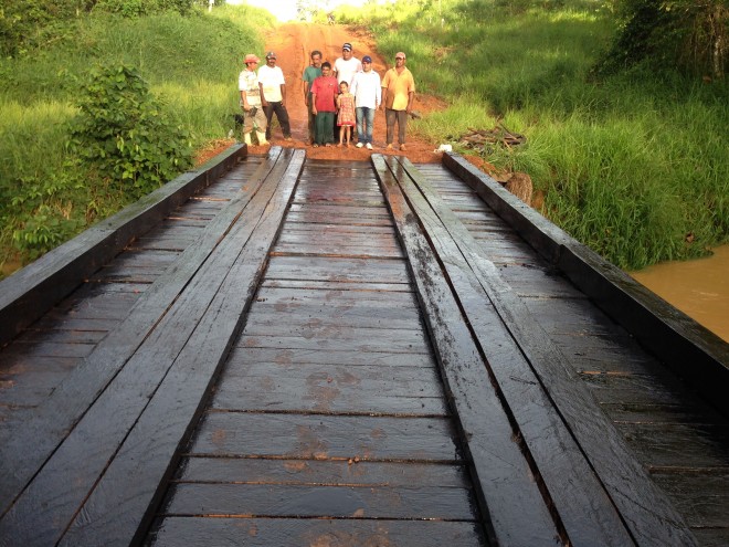 Ponte do Ramal Guajará foi muito bem recebida pelos moradores