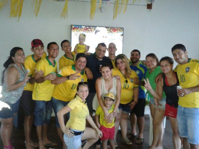 Família e amigos pelo Brasil!!