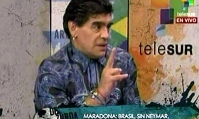 Maradona comenta a derrota do Brasil: "Sempre disse que não gostava da seleção brasileira, e que a Alemanha tinha mais time" - Reprodução