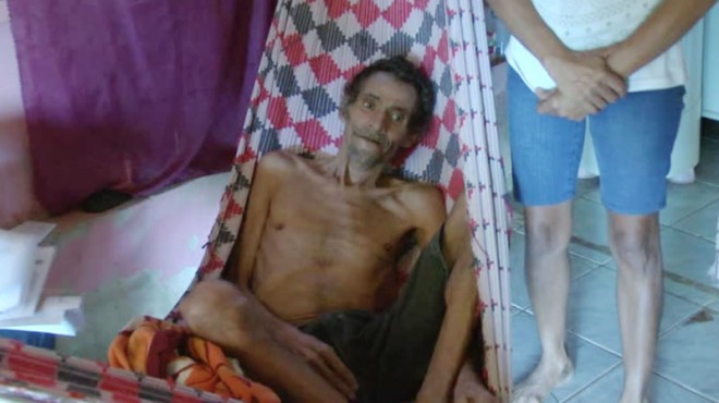Julio Cesar tenta sobreviver a quase um ano e meio após descobrir câncer no pulmão - Foto/Captura