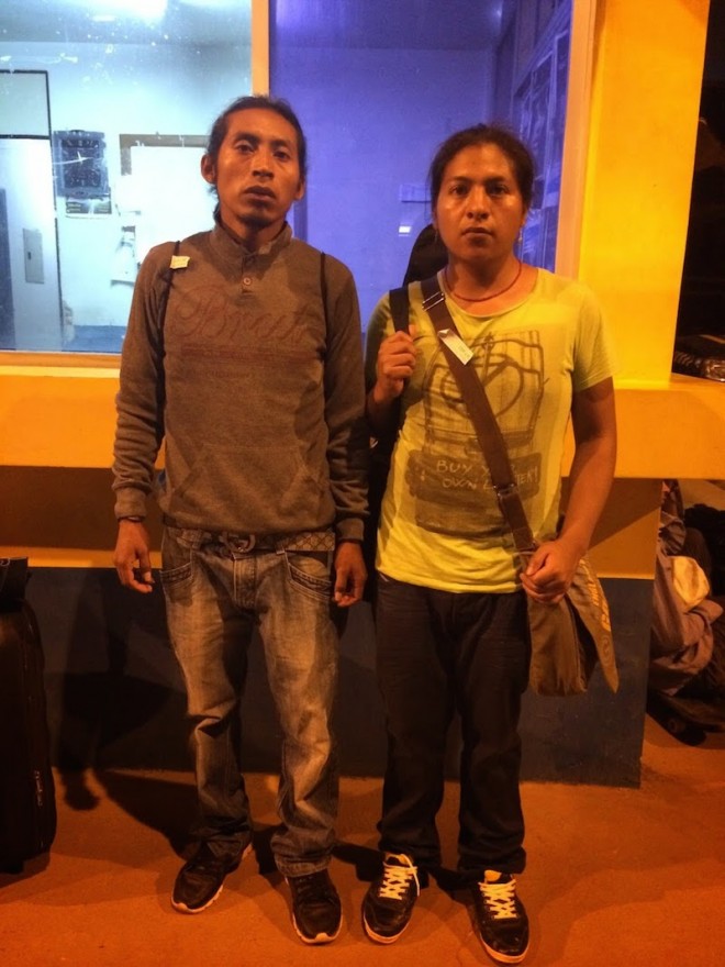 casal de peruanos irão responder administrativamente pelo crime de contrabando, além de perder tudo.
