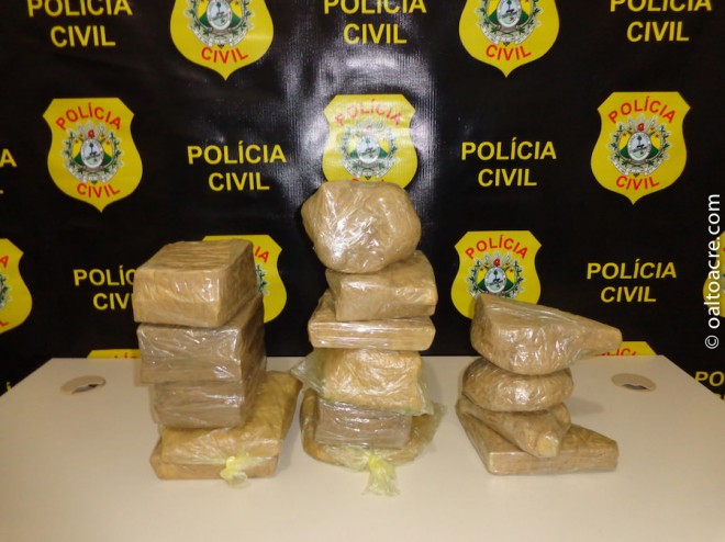 Droga foi comprada por cerca de R$ 60 mil reais no lado boliviano