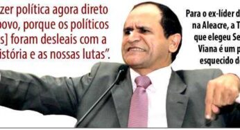Moisés Diniz não esconde frustração com o PT e ameaça unidade de Frente Popular