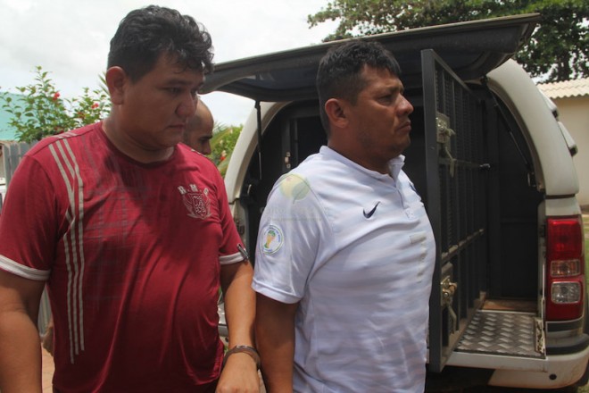 João e Wildoro já tinham mandado de prisão em aberto quando foram surpreendidos comercializando drogas em Assis Brasil - Foto: Alexandre Lima