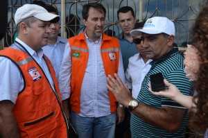 Governador do Acre, Sebastião esteve presente junto com Ney Amorim, presidente da Aleac - Foto: Lair Sabino
