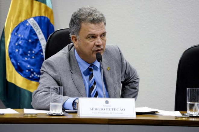 A bancada é coordenada pelo senador Sérgio Petecão 