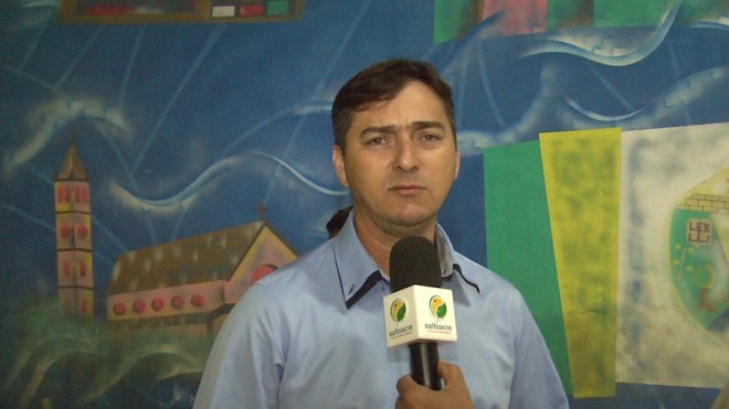 Vereador de Brasiléia, Marivaldo Rodrigues (PMDB), apoiou a categoria na Câmara juntamente com os demais edis - Foto/Captura