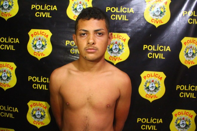 Luan Bastos Melo (18), o último envolvido no assalto à farmácia em Brasiléia - Foto: Alexandre Lima