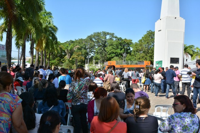 Professores do Acre lutam por reajuste salarial/Foto: ContilNet
