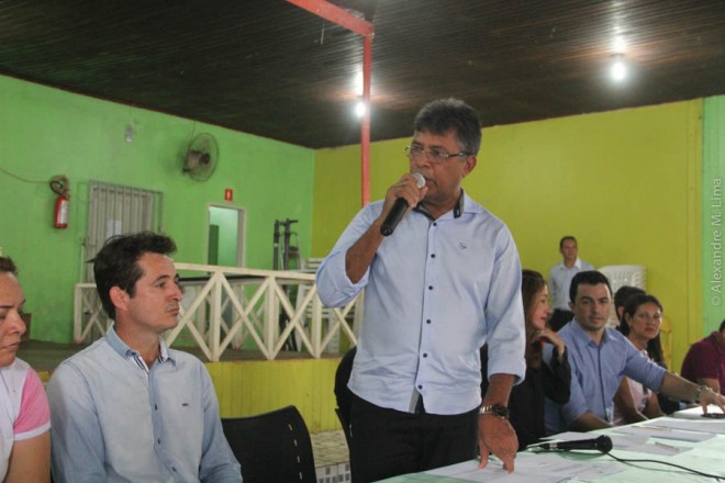 Deputado Antonio Pedro falou da preocupação com a saúde no município de Xapuri - Foto: Alexandre Lima