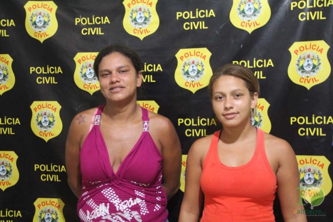 Isaura e Nágila já sabiam que seriam presas a qualquer momento e não demonstravam preocupação - Foto: Alexandre Lima