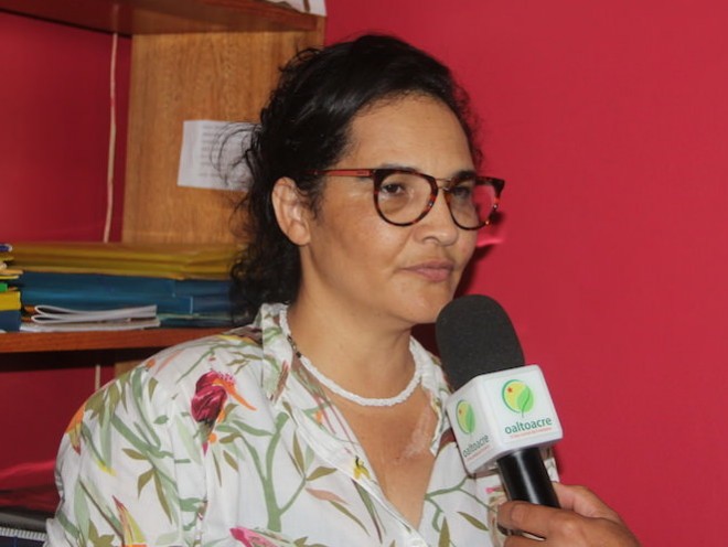 Rosana Nascimento, presidente do Sinteac