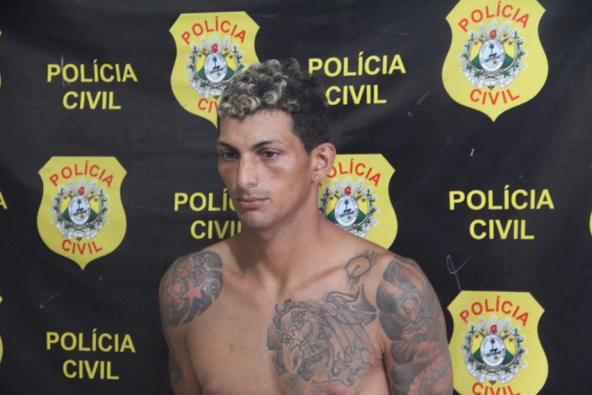 , Jard Ramos dos Santos, vulgo “Babinha”, que estava sendo procurado pela justiça acreana, está sendo acusado de envolvimento na tentativa de assalto - Foto: Alexandre Lima