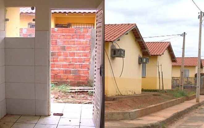 Casas do conjunto Rui Lino são abandonadas por beneficiados em esquema de fraude