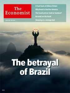 Capa da Economist - A traição do Brasil (Foto: Reprodução/The Economist)