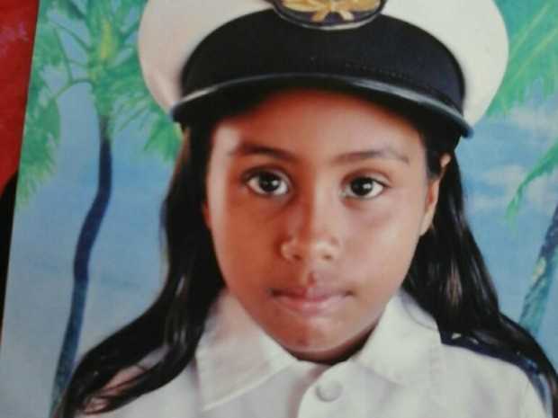 Na foto divulgada pela família, menina desaparecida desde o último dia 31 tinha oito anos (Foto: Arquivo pessoal)