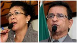 Deputados Luiz Gonzaga e Eliane Sinhasique