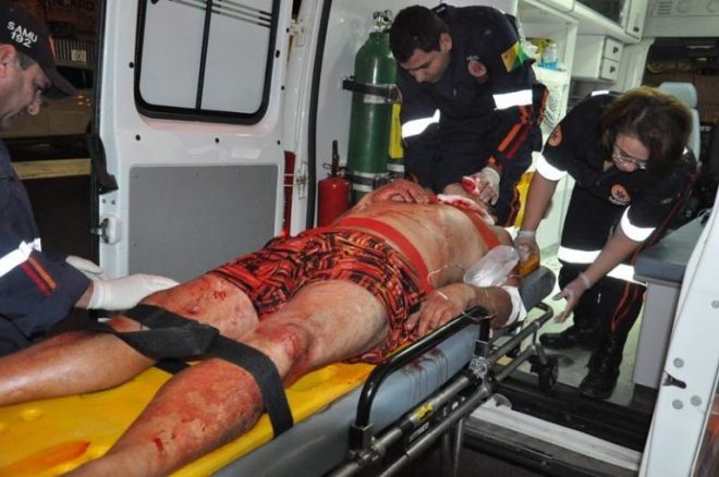 Elivaldo foi atingido por 12 facadas/Foto: ContilNet
