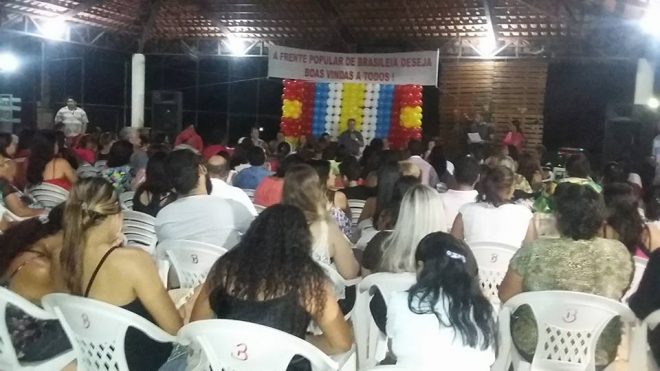 Frente Popular de Brasiléia realizou evento no SESC para apresentar candidatos - Foto: Almir Andrade.