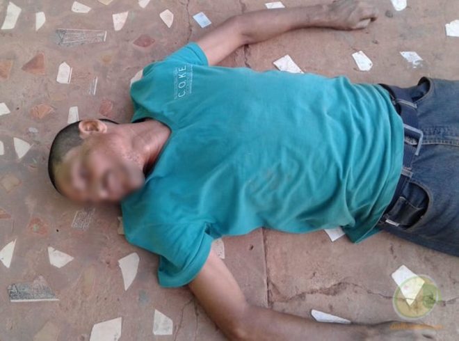 Antonio pode ter tido um mal súbito e morreu no meio da avenida - Foto: Alexandre Lima