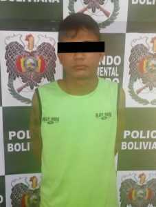 Menor de 16 anos foi detido no lado boliviano.
