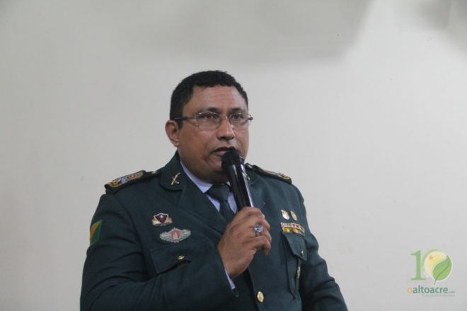 Comandante da Polícia Militar do Acre, Coronel Julio Cezar - Foto: Alexandre LIma/Arquivo