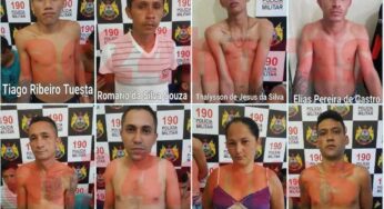 PM acaba com festa do B13 regada a droga e cerveja, prende oito e encontra armas e fardamento da Cívil