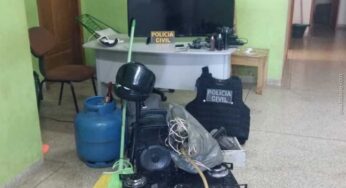Polícia Civil prende trio após furtos em Epitaciolândia e objetos são recuperados