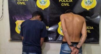 Após denúncia anônima, Polícia Civil prende dois por homicídio em Plácido de Castro