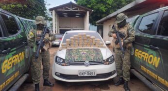 Gefron prende traficante com 30kg de cocaína rumo à Capital do Acre