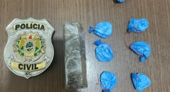 Polícia Civil age rapidamente após denúncia anônima e apreende entorpecentes em Rio Branco