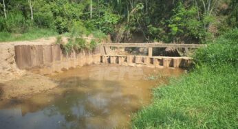 Colapsou! – Igarapé Encrenca seca e pode deixar Epitaciolândia sem agua se a estiagem persistir