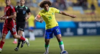 Brasil bate a Colômbia e vai às semis do futebol, no Pan