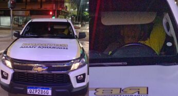 Agente da RBTrans é flagrado dormindo dentro de viatura com ar-condicionado ligado em horário de serviço: ‘Gastando dinheiro público’