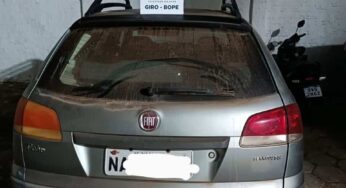 Militares do Giro apreendem três armas de fogo e recuperam veículo no Taquari