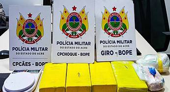 Bope apreende mais quatro quilos de entorpecentes no bairro Vitória