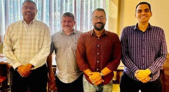 Prefeitos eleitos de Epitaciolândia e Feijó, ambos delegados de Polícia Civil, se reúnem com Adepol
