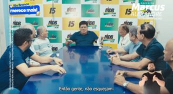 Executiva do MDB no Acre lamenta morte de Flaviano Melo: “Um líder visionário e incansável”