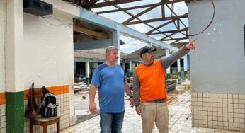Prefeitura inicia reforma da Escola Raimunda da Cunha Aires