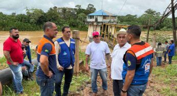 Prefeitura de Rio Branco age rápido e garante reabastecimento de água após acidente por conta da cheia do Rio Acre