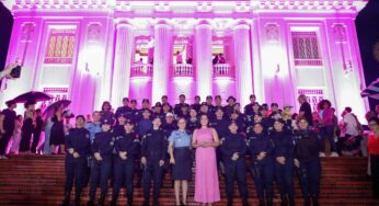 Palácio Rio Branco é iluminado em celebração ao Dia Internacional da Mulher: ‘Temos lutado pela vida de todas’, diz governadora em exercício Mailza