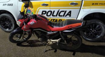 Policiamento de trânsito prende dupla boliviana com motocicleta roubada em Rondônia, no centro de Brasiléia