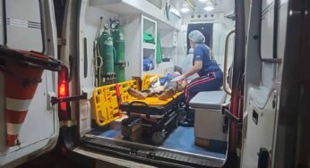 Homem que sobreviveu a queda de sacada de hotel em Epitaciolândia e é transferido para o PS de Rio Branco