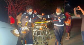 Vídeos: Jovem sofre traumatismo craniano após grave acidente de moto em ramal de Rio Branco