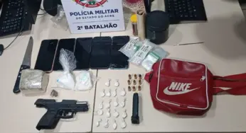 Polícia prende trio acusado de tráfico, porte ilegal de arma e associação criminosa no Vietnã 1