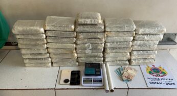 ROTAM apreende R$ 430 mil em Skank e prende suspeito de tráfico em Rio Branco