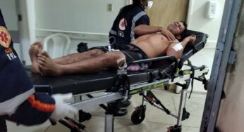 Homem é esfaqueado por desconhecido durante bebedeira em Senador Guiomard